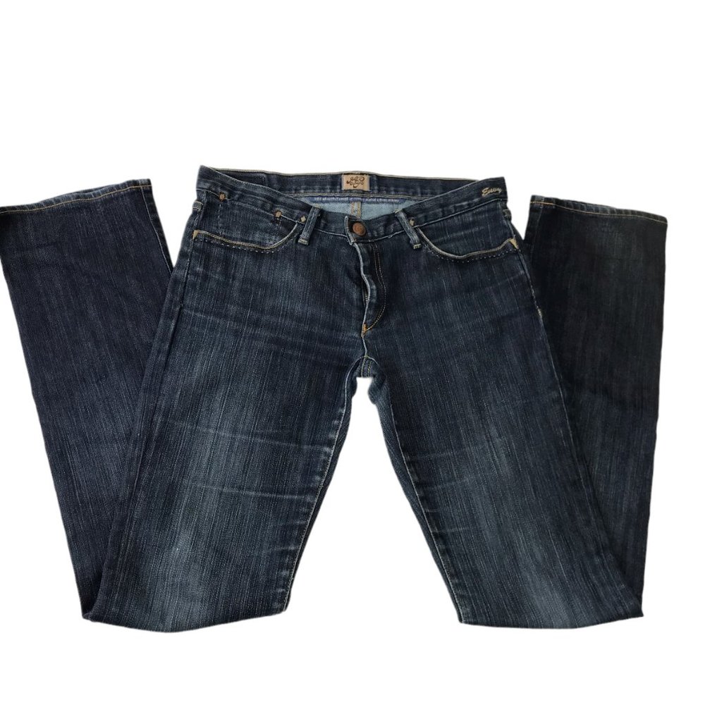 Jeans Goldsign Brand.  Size Women's 29 Dark Blue Denim Cotton Elastane Straight